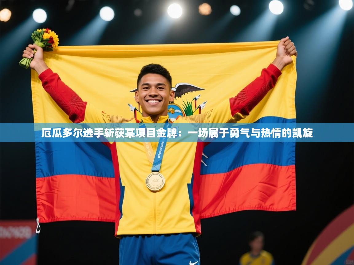 厄瓜多尔选手斩获某项目金牌:一场属于勇气与热情的凯旋 第1张